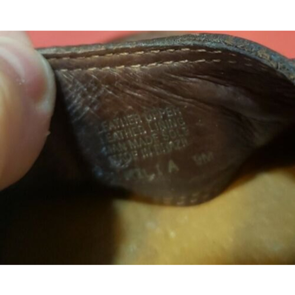 Nurture Womens Camilia Wedge Woven Brown Leather Buckle Open Toe Slip-On Sz 9M - Picture 10 of 11